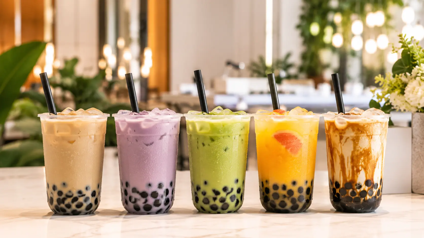 Bubble tea - rodzaje i smaki