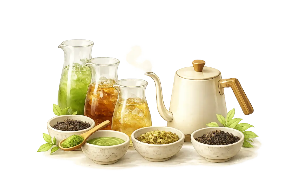 Herbaty - baza do bubble tea