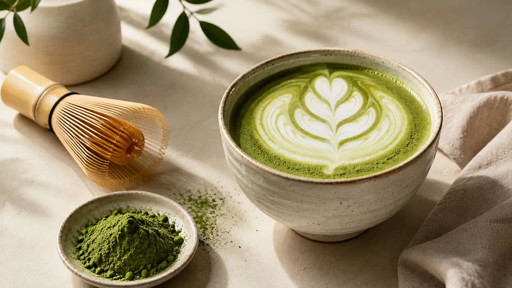 Matcha latte - jak zrobić w domu