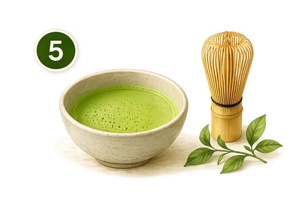 Matcha w miseczce